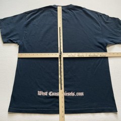 Vintage West Coast Diesels Shirt Mens XL Black Trucks Cars Biker Grunge Y2K