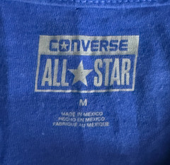 Converse All-Star Chuck Taylor Blue T-shirt Men’s M
