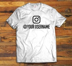 Instagram Custom T-shirt (S-5XL) SOCIAL MEDIA