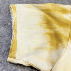 Sure tie dye spiritual design t shirt large mens yellow Short Sleeve Well Used
