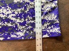 Men’s Size XS BADGER Sport Digital Camo T-Shirt Black/Gray/Purple