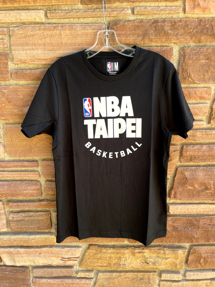 NBA Taipei Taiwan Exclusive Black T-Shirt Official Licensed New Men S M L XL XXL