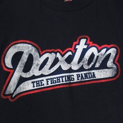 The Fighting Panda Shirt Mens Small Blue Long Sleeve T Shirt Pullover Cotton