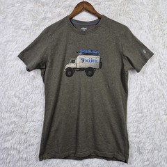 Kuhl Mens S Wildfibre Organic Cotton Graphic Print T-Shirt Hunter Green Outdoor