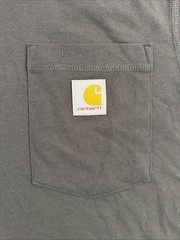 NWT Carhartt Force Relaxed Fit Pocket T-shirt Men’s Small Black Logo