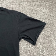 Standard/Cloth Basic T-Shirt Mens Medium Black Crew Neck Short Sleeve Casual Tee