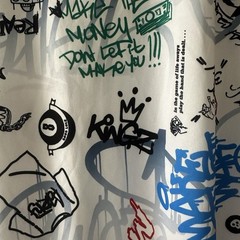 Fresh Prints of Bel-Air Grind Monster Graffiti AOP T-Shirt XL Drill Clothing
