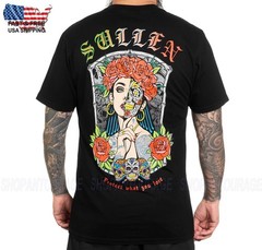 Sullen Art Collective Sugar Skull Premium SCM6511 Short Sleeve T-shirt For Men