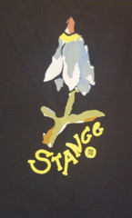 STANCE Nightshade Tee Shirt 100% Cotton Crew Neck Medium Weight All Gender New