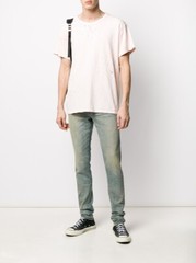 AMIRI Short Sleeve T-Shirt Shotgun Tee Pink Size XL SOLD OUT