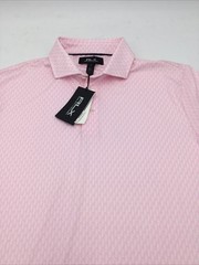 RLX Ralph Lauren Mens Short Sleeve T Shirt in Pink Size XL