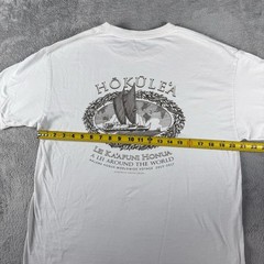RARE Hokulea Malama Honua World Wide Canoe Voyage Men’s Medium White Shirt
