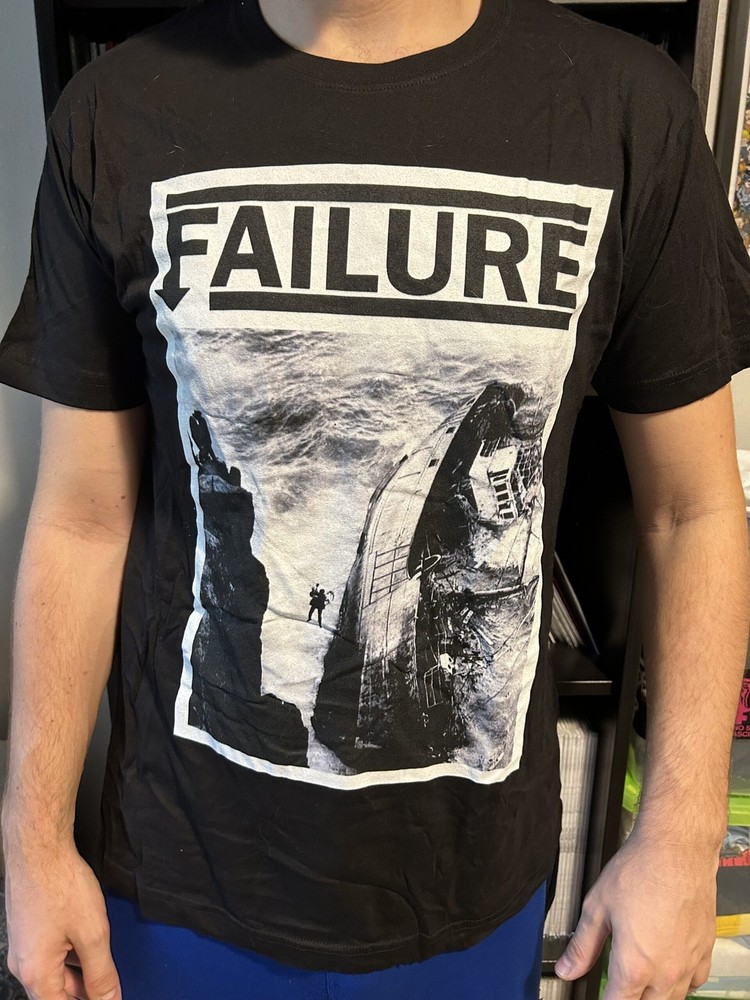 Failure Band Logo Rare design Black Short Sleeve T shirt Unisex NH1917