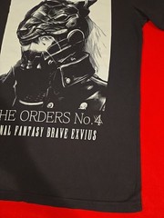 Final Fantasy Men’s Shirt Size Medium Brave Exvius The Orders No. 4 Square Enix
