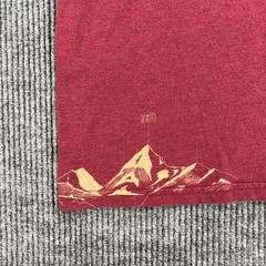 prAna Shirt Mens Large Red Short Sleeve Casual Comfort Outdoors Hiking