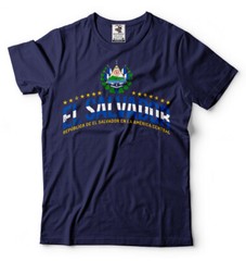 El Salvador T-shirt Salvadoran Heritage national Day Mens Unisex Tee Shirt Tee
