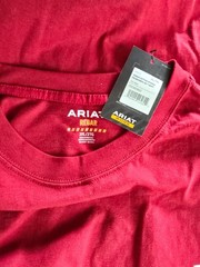 NWT 2 Ariat Rebar T Shirts Mens 2XL Gray and Red