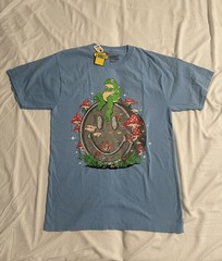 NWT Market Studios x Smiley “On The Slab” Blue Shirt Medium Collaboration