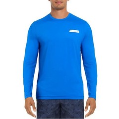 Hurley Men’s Blue Long Sleeve UPF 50 Sun Protection Shirt Size Large