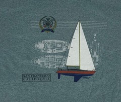 Men’s Cal Cru Single Stitch San Francisco Tourist T-Shirts 2XL Deadstock VTG (2)