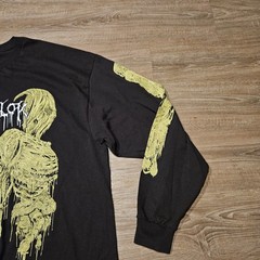 Vintage 2009 Adult Swim Metalocalypse Dethklok Long Sleeve T Shirt Black 2XL Ban