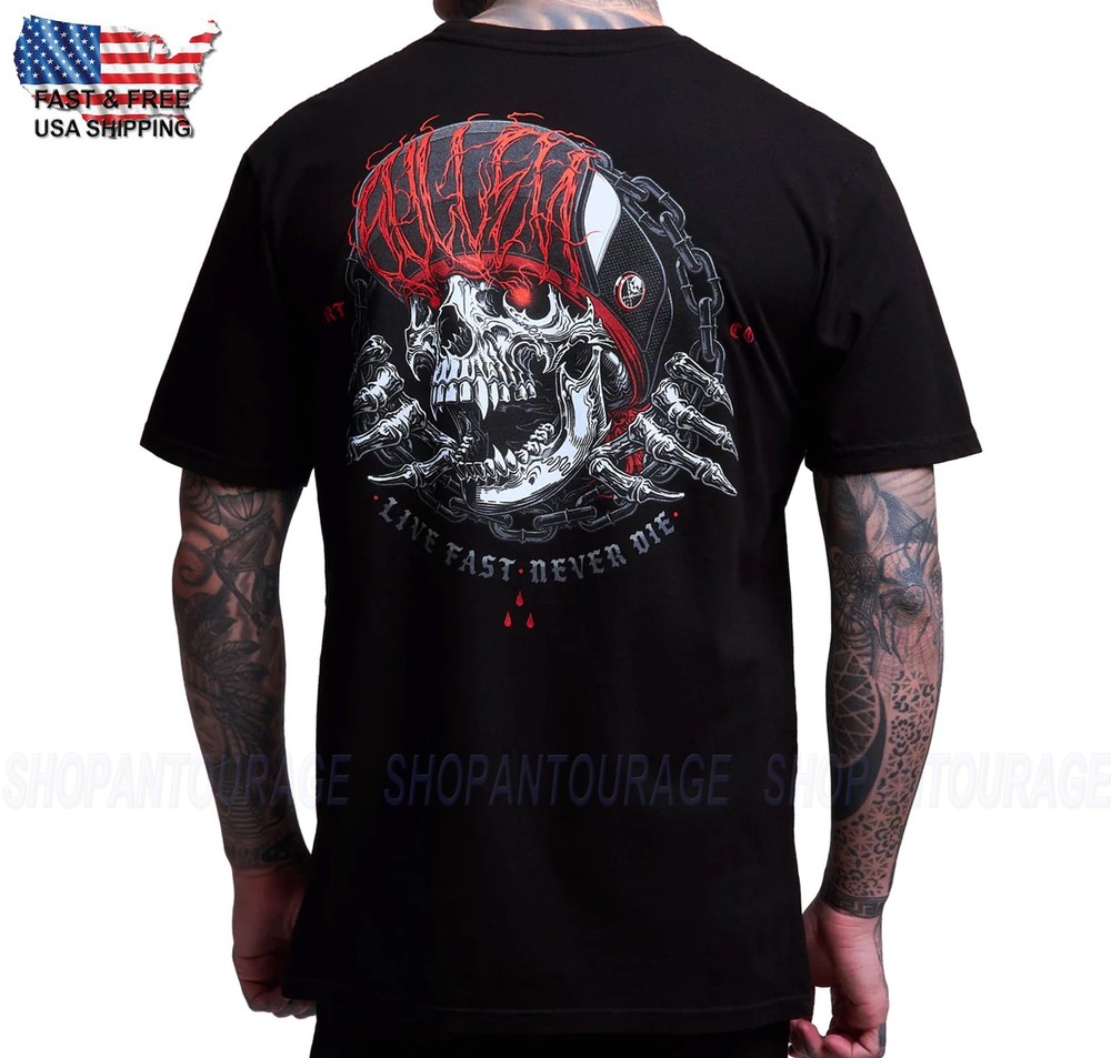 Sullen Art Collective Roadkill Premium Fit SCM8017 Short Sleeve T-shirt For Men