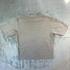 UNIQLO AIRism T-Shirt Mens Medium Beige Oversized 341-475355 Lemaire Capsule