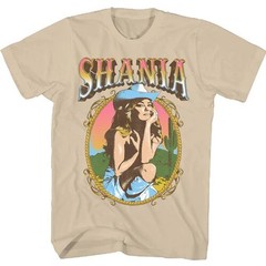 Shania Twain – Cowgirls T-Shirt Sand tee Classic Style Heavy Cotton NH24919