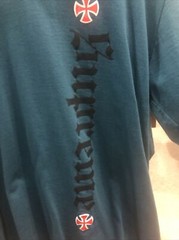 Supreme Independent Tee Slate Blue Size M FW17 100% Authentic SOLD OUT ITEM