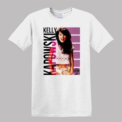 Saved by the Bell Kelly Kapowski Tiffani Amber Men’s White Light Blue Size S-5XL