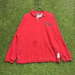 Vintage Fubu Fat Albert Shirt Mens Large Junkyard Gang Long Sleeve 90s Red y2k