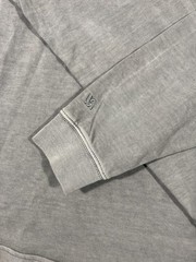 VRST Shirt Mens Small Taupe Cotton Embroidered Logo Ribbed Outdoor Casual Wear