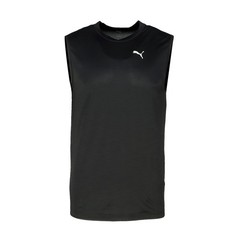 PUMA All In Crew Neck Athletic Tank Top Mens Black Casual Athletic 68614701
