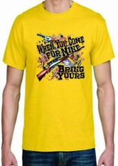 Adult DryBlend® T-Shirt – ( BRING YOURS – HUNTING / GUN / 2ND AMENDMENT)