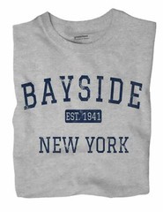 Bayside New York NY T-Shirt Queens EST