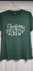 Christmas CREW Uni sex T-Shirt Men XL