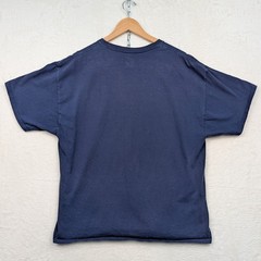 VTG Hanes T-Shirt Men’s XL Navy Blue Valkyrie Motorcycles Biker Streetwear Y2K