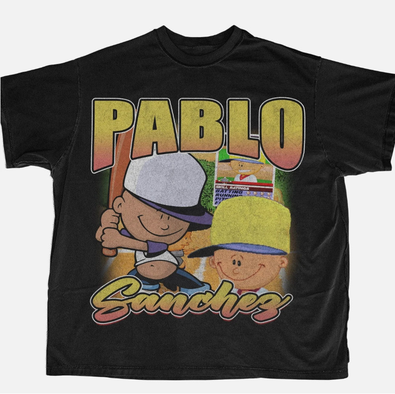 Pablo Sanchez Backyard black VTG T-shirt All sizes S to 45Xl