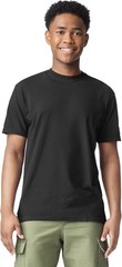 Comfort Colors C1717 Adult Cotton Short Sleeves Heavyweight T(BLACK/2XL/4PACKS)