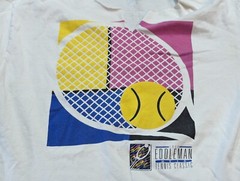 Vintage 1996 The Eddleman USTA Tennis T SHIRT (Large) 21×26 Birmingham Alabama