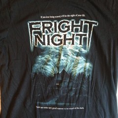 Fright Night Movie Poster T-Shirt 2XL Retro Horror Classic