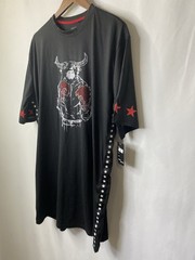 NWT Lucky Apache Men’s Boxing Bull Shirt Size 3XL Streetwear Swag Patriotic Star