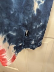 WRV Wave Riding Vehicles Patriotic Tie Dye T-Shirt Men’s XL Red White Blue