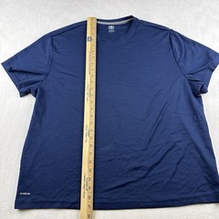 Athletic Works Men’s 2XL Blue T-Shirt Lightweight Breathable Workout