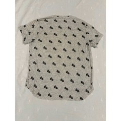 Brooklyn Standard Graphic Print T shirt Mens Size L Short Sleeve Crew Neck Gray