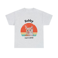 Customise Your Pet Photo Unisex T-shirt – Retro Vintage Style
