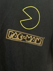 Pac-Man Bandai Namco Ent Inc. Black T-Shirt Size Small C-Life Group, LTD Neon