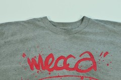 Vintage 90’s Mecca Clothing Streetwear Rap Hip Hop Gray Shirt Since Day One XL