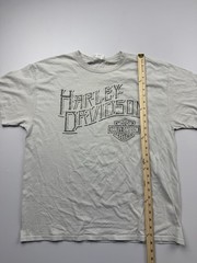 Harley-Davidson Shirt Mens XL Gray Fairbanks Alaska Graphic Tee Motorcycle