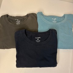 True Classic Mens 2XL Lot of 3 T-Shirts Crew Neck Casual Athletic Cotton Blend